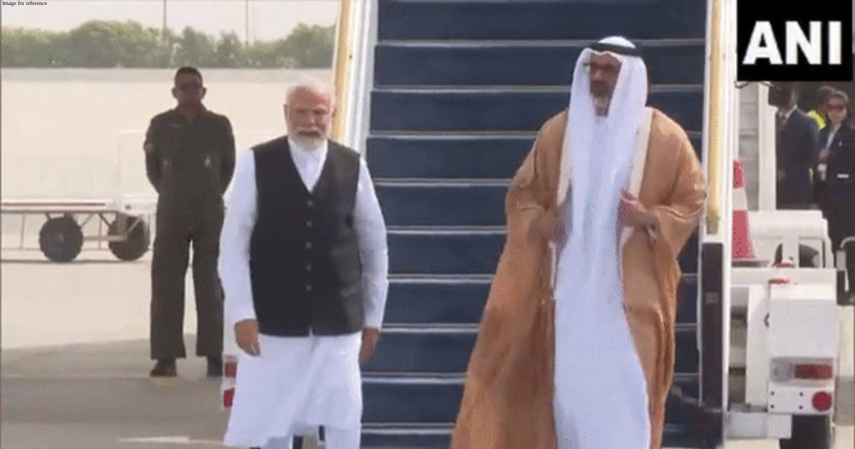 PM Modi arrives in Abu Dhabi on official visit